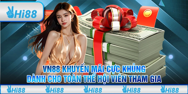 VN88 Khuyến Mãi Cực Khủng Dành Cho Toàn Thể Hội Viên Tham Gia