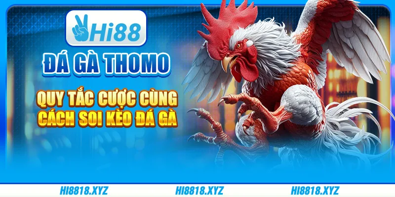 Đá gà Thomo - Quy tắc cược cùng cách soi kèo đá gà