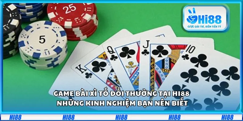 Đánh bài Xì Dách online tại Hi88: Hướng dẫn luật chơi dễ hiểu